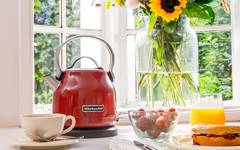 Kitchenaid tea clearance kettle red