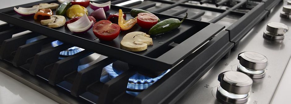 KitchenAid® cooktops that offer precise control and versatility. KitchenAid® cooktops that offer precise control and versatility.
