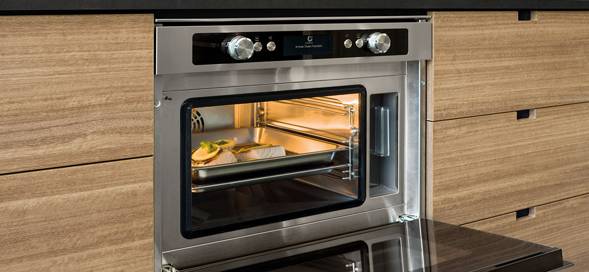 KitchenAid wall ovens bring style and heat to your meal prep.