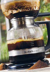 Pour Freshly Brewed Coffee