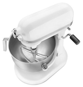 White 6.9 L Professional Bowl Lift Stand Mixer 5KSM7990XEWH
