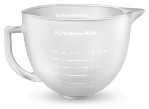 KitchenAid- 4.8 Tilt-Head Frosted Bowl