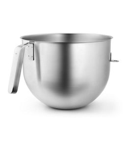 Mangkuk anti karat Kitchen Aid 6.9 L bersertifikasi NSF dengan gagang hook berbentuk J